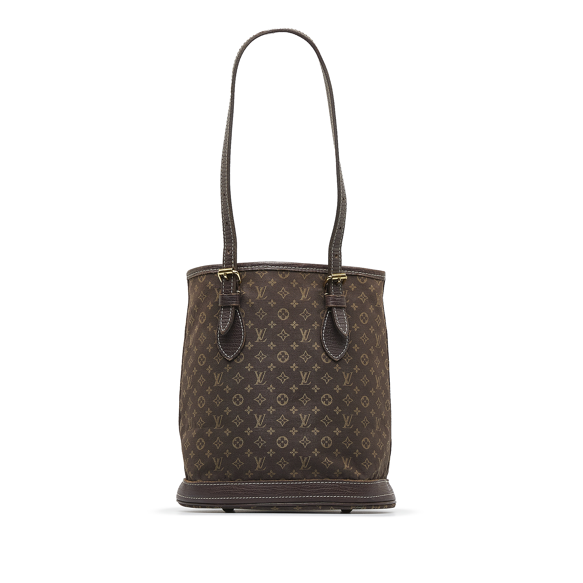 Louis Vuitton Monogram Mini Lin Bucket Pm Bucket Bag